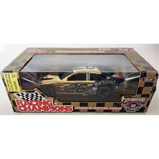 If you see this item posted here it's available racing champions 50th anniversary nascar gold commemorative series 1/64 scale premier die cast transporter with die cast stock car replica #6. Nascar 50th Anniversary Johnny Benson 26 Pop Secret Racing Champions Gold Diecast Stock Car Bank 1 24 Scale Walmart Com Walmart Com