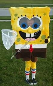 Coolest Homemade Spongebob And Plankton Couple Costume With Images Spongebob And Patrick Costumes Spongebob Halloween Costume Spongebob Costume Diy