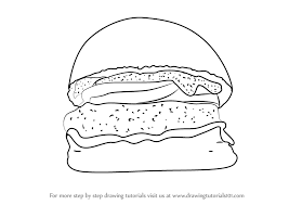 Maybe you would like to learn more about one of these? Learn How To Draw A Burger Snacks Step By Step Drawing Tutorials