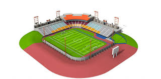 Cashman Field Stadium 3d Model