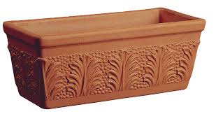 Check out the rest of our classic pot range here! Italian Leaf Window Box Border Concepts