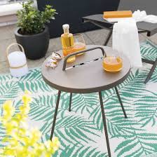 Table D Appoint De Jardin Practico Diam 44 Cm Marron Hesperide La Redoute Coffee Table Table Decor