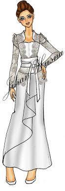 Tetapi siapa sangka jika kebaya kutu baru kini salah satunya merupakan kebaya kutu baru dengan jilbab. Desain Kebaya Jihanhusna Spesialis Rumah Jahit Desainer 085 749 480 646 Call Wa Ke 087 852 363 693