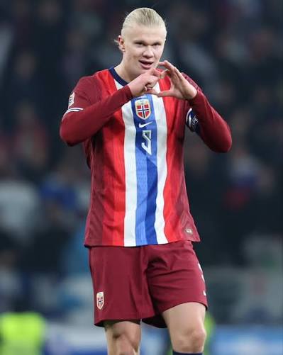  𝐎𝐅𝐅𝐈𝐂𝐈𝐀𝐋: Erling Haaland wins MAN OF THE MATCH for Norway after  hat-trick. Of course. 