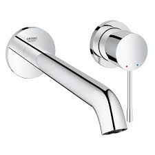 Acquista su rubinetteria.com e inizia subito a risparmiare! Grohe 19967001 Essence Rubinetto Per Lavabo A 2 Fori Con Installazione A Parete Set Di Montaggio Finale Corpo Incasso Non Incluso Grohe Ecojoy Aquaguide Finitura Cromo Prezzi E Offerte Su Tavolla Com
