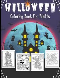 On june 24, 2021 june 26, 2021 by coloring.rocks! Halloween Coloring Book For Adults An Adult Coloring Book With 45 Spooky Fun And Relaxing Coloring Pages For Adults Relaxation Halloween Gift For All Ages Publishing Asomus 9798690883317 Amazon Com Books