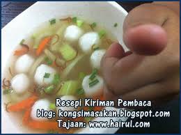 3.983 resep sup ikan ala rumahan yang mudah dan enak dari komunitas memasak terbesar dunia! Resepi Sup Bebola Ikan Special Chef Hairul Hissam