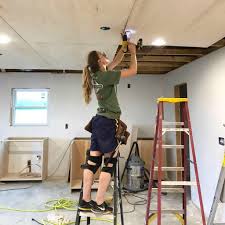Get more information about the ceiling types you can install using the quickhang kits: How We Installed Our Plywood Ceiling On A Budget 3 Step Tutorial