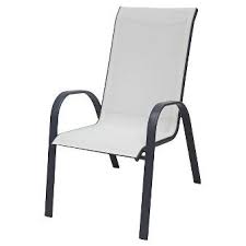 Stack Sling Patio Chair White Room Essentials Patio Chairs Chair White Room