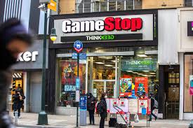 Gamestop, the world's largest videogame retailer. Gamestop Stock Soars As Reddit Investors Take On Wall St The New York Times