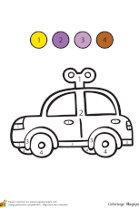Ce coloriage a été consulté de nombreuses fois. Dessin A Colorier D Un Coloriage Magique Maternelle Une Voiture Mecanique