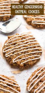 Watchfit expert awele anne anyia low calorie christmas recipes for breakfast, lunch and dinner to eat some good food but without putting extra weight on. Healthy Iced Gingerbread Oatmeal Cookies Healthy Christmas Desserts Low Calorie Christmas Low Calorie Christmas Cookies
