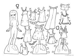 Check spelling or type a new query. Paper Dolls Coloring Pages For Girls Paper Dolls 9 Printable 2021 0977 Coloring4free Coloring4free Com