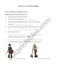 Alexander the great, isn't called great for no reason, as many know, he accomplished a lot in his short lifetime. How To Train Your Dragon Esl Worksheet By Margret