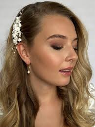 SallyJaneBridal Lizzie Silber Haarkamm