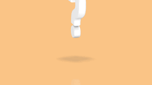 Choose from hundreds of free pastel backgrounds. Question Mark Symbol In Minimalist White Color Jumping Towards Camera Isolated On Simple Minimal Pastel Orange Background 1808073 Stock Video At Vecteezy