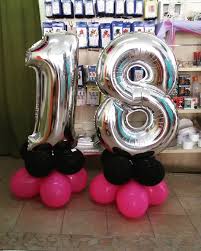 18anni Fantapartygambettolacesena Palloniadelio Rosaenero Allesmetimento Auguri Palloncini Decorazioni Con Palloncini Idee Per Il Compleanno