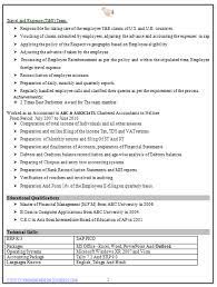 Looking to write an accounting resume, but don't know where to begin? Experience Accountant Resume Format 2 Accountant Resume Job Resume Examples Resume Writing Format