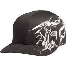 Fox Racing Contour Mens Flexfit Fashion Hat Cap Color Black Size Hats For Men Fox Racing Hats