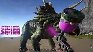 Ark Survival Evolved Automatic Spray Paint Gun Hands On Review Youtube