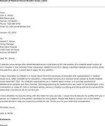 Medical Social Worker Cover Letter Cover Letter Medical Social Work Cover Letter For Resume Cover Letter Example