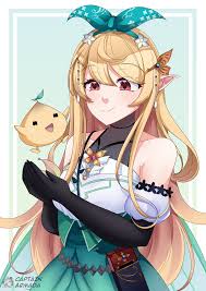 Pomu Rainpuff 💛💚 : rNijisanji