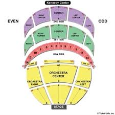 Kennedy Center Opera House Detailed Seating Chart Best Of