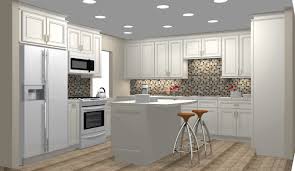 Antique white cabinets can fit into both an all antique white kitchen, or a colorful kitchen with accent colors. 3 Antique White Kitchen Cabinets For A Timeless Kitchen