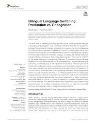 first language use in second language production request pdf