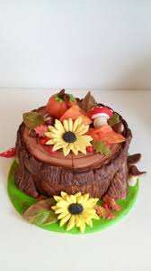 Herbst Torte Tortendeko Herbst Kuchen Motivtorten