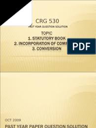 Retail company in kuala lumpur, malaysia. Crg 530 Corporations Private Law