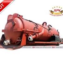 Sewage Vacuum Tanker Body, Vacuum Tank Superstructure, Sewer ...