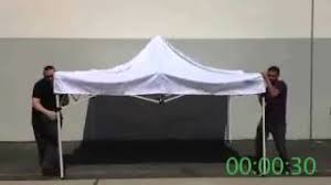 Caravan canopy 10 x 20. Canopy Setup And Takedown In Under 2 Minutes Ecanopy Com Youtube