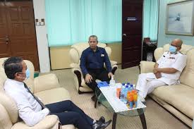 Tokio marine life insurance malaysia bhd. Kunjungan Hormat Pengarah Maritim Negeri Sarawak Ke Atas Pengarah Jabatan Laut Malaysia Wilayah Sarawak