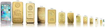 Use the gold gram calculator to see how much your items are worth per gram of gold, or to figure what you might be willing to pay based on the cost of gold per gram. How Big Is A Gold Bar Size Of Gold Bars U S Gold Bureau