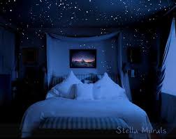 Basement Bedroom Lighting Ideas Star Ceiling Space Themed Bedroom Dark Ceiling