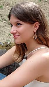 Aros de luna- luna llena de cerámica y oro-joyas de cerámica-LUNA by  Osacuca-Pieza única-regalo especial-solidario-joyería luna-ideal amiga