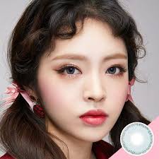 Lens Town A872 Blue Contact Lenses Cats Eye Soft Cosmetic Idol Lens Pitchy Blue Contacts Contact Lenses Lens