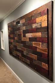 Extra Large Wood Wall Mural Diy Wood Wall Wood Wall Headboard Wood Wall Design