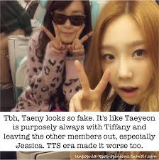 Unpopular K-pop Opinions — Tbh, Taeny looks so fake. Its like Taeyeon is...