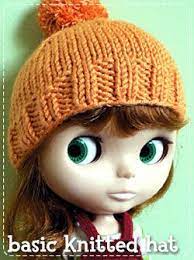 Patterns Xoxo Blythe Knitted Doll Patterns Knitting Dolls Clothes Knit Doll Hat