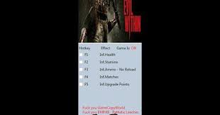 Download The Evil Within 6 Trainer For The Evil Within At Breakneck Speeds With Resume Support Direct Download Link The Evil Within Evil Download