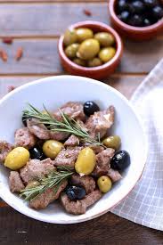 Agneau Aux Olives A L Italienne Saute D Agneau Agneau Alimentation