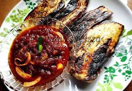 Resepi Terkini Terung Bakar Sambal Asam Sambal Food Blogger Food