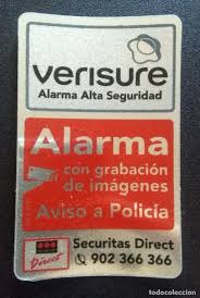 Adhesivo Pegatina Securitas Verisure Mo Vendu En Vente Directe 119483347