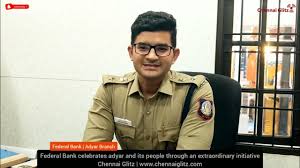 Inauguration of Federal Bank, Adyar with Samay Singh IPS, Deputy  Commissioner