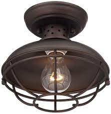 2701 s shiloh road,garland, tx 75041 phone: Franklin Iron Works Rustic Outdoor Ceiling Light Fixture Bronze 8 1 2 Caged For Exterior Entryway Porch Walmart Com Walmart Com