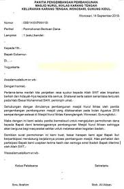 Santri siap guna daarut tauhiid bandung gegerkalong indra wahyu arifuddin. 25 Contoh Surat Permohonan Bantuan Dana Barang Dll Contoh Surat