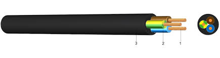 H07ZZ-F | Halogen-Free Rubber Sheathed Cable - Tesla Cables