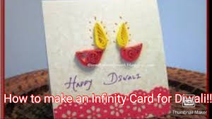 This fun and easy flexagon art craft can be done. How To Make Infinity Card For Diwali Youtube